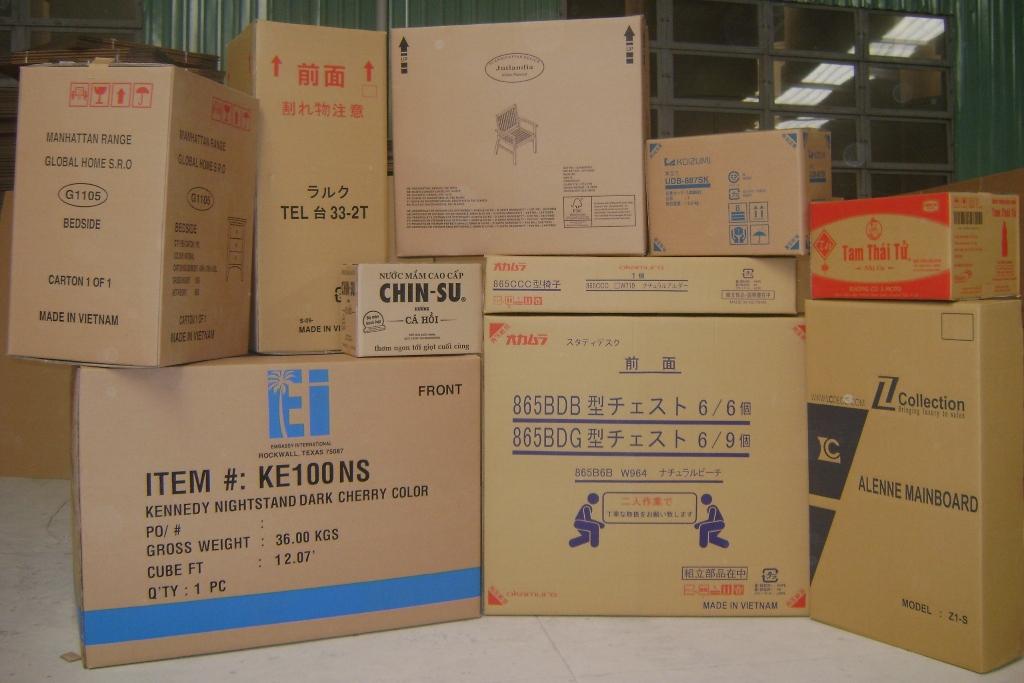 quy trình sản xuất thùng carton