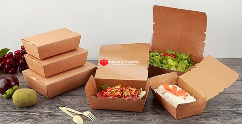 Đặc điểm của hộp giấy dùng để đựng thức ăn rất phù hợp với xu hướng hiện nay